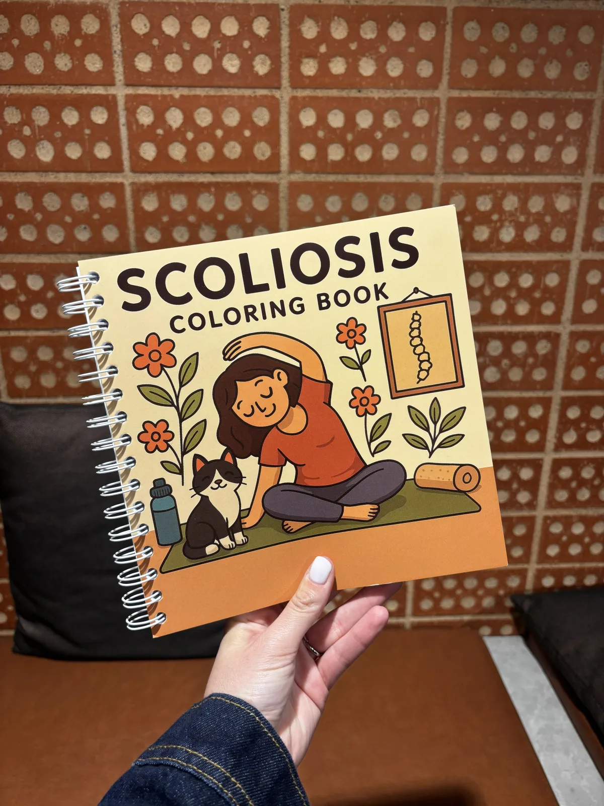 Livre de coloriage scoliose